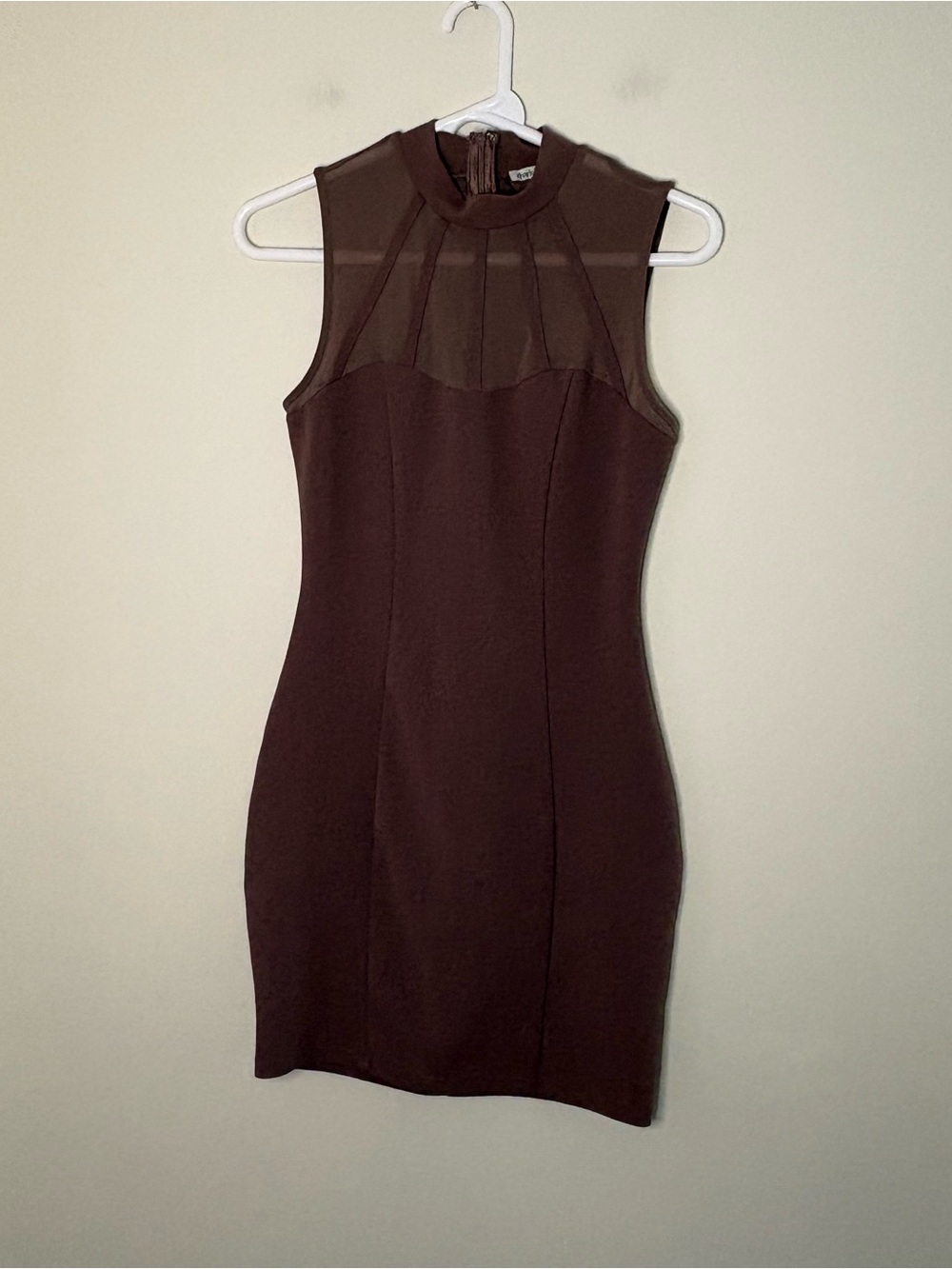 Charlotte Russe Small Mauve Pink Dress Mini Y2k Hourglass Whimsy Coquette